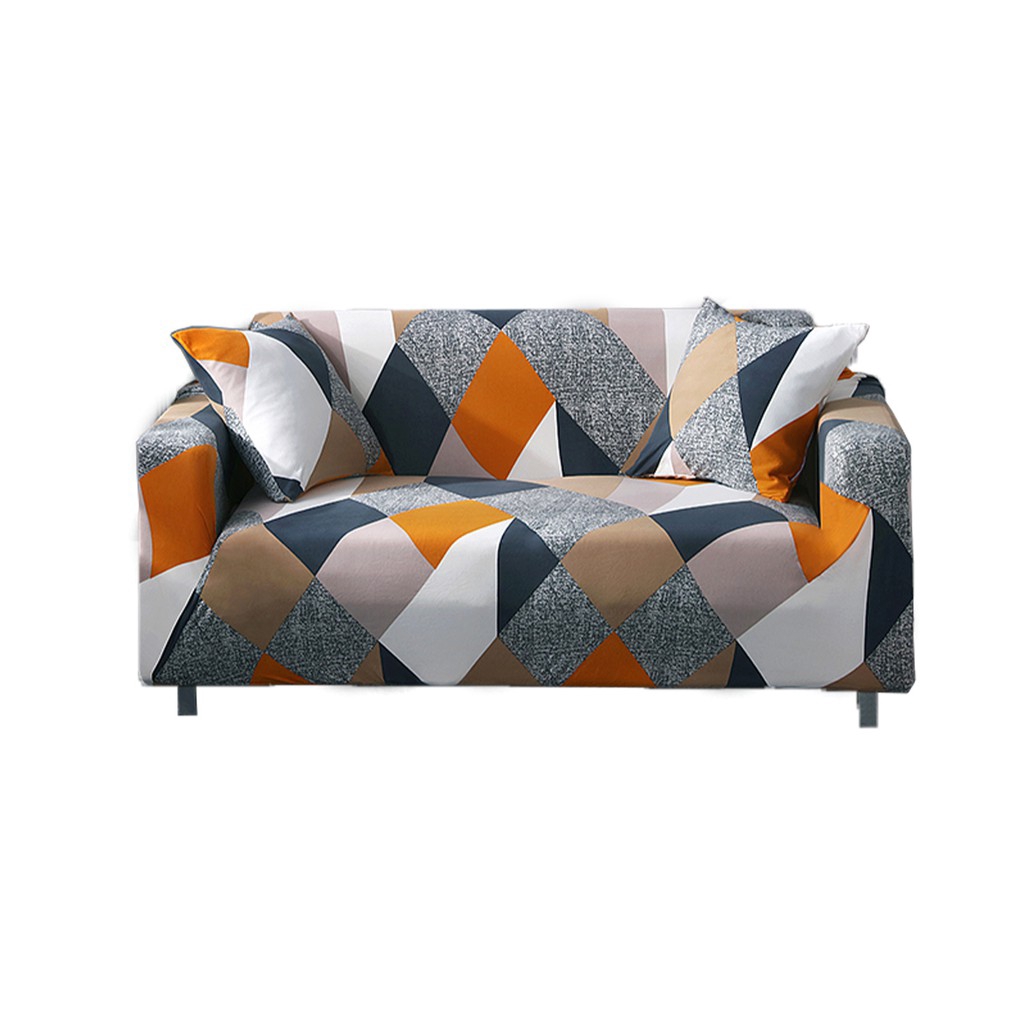 Rubik's Cube Series sofa cover 1/2/3/4 Seater Couch  Removable Slipcover Stretch Sofa Protector