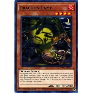 Thẻ bài Yugioh - TCG - Dracoon Lamp / ROTD-EN035'