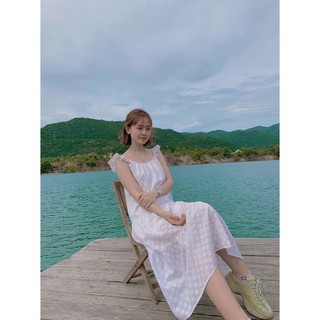 đầm kido cut out lưng new tag