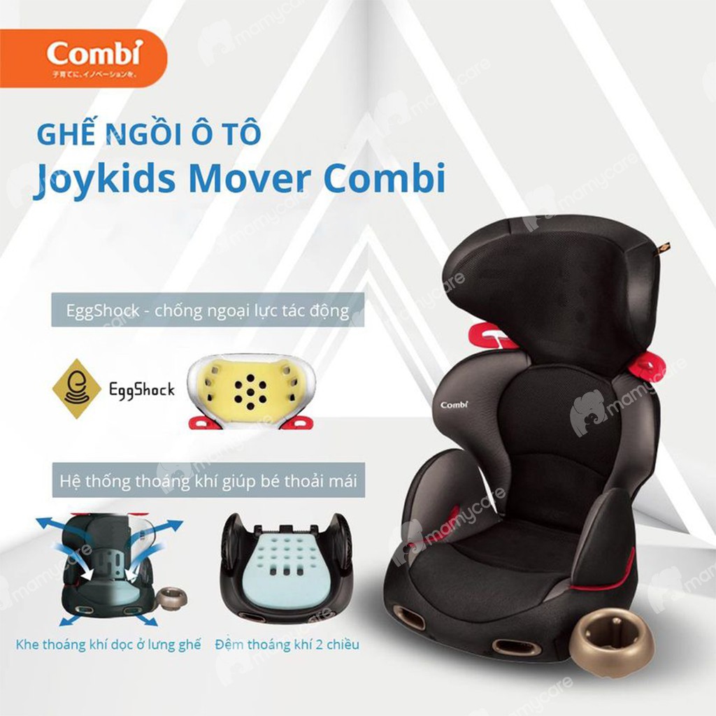 Ghế ngồi ô tô trẻ em Combi Joykids Mover bảo vệ bé an toàn - MAMYCARE