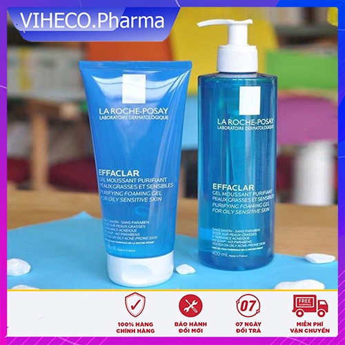 Sữa Rửa Mặt La Roche Posay Cho Da Dầu – Effaclar Purifying Foaming Gel 400ml