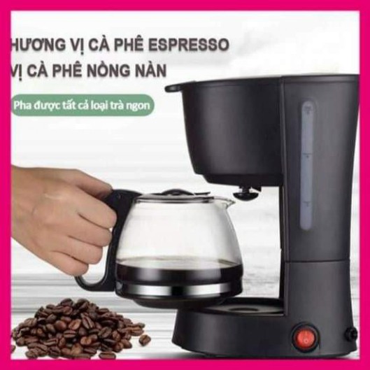 Máy Pha Cà Phê Mini - Máy Pha Trà Đa Năng, Chính Hẵng Bear KFJ-403- Siêu tiện lợi