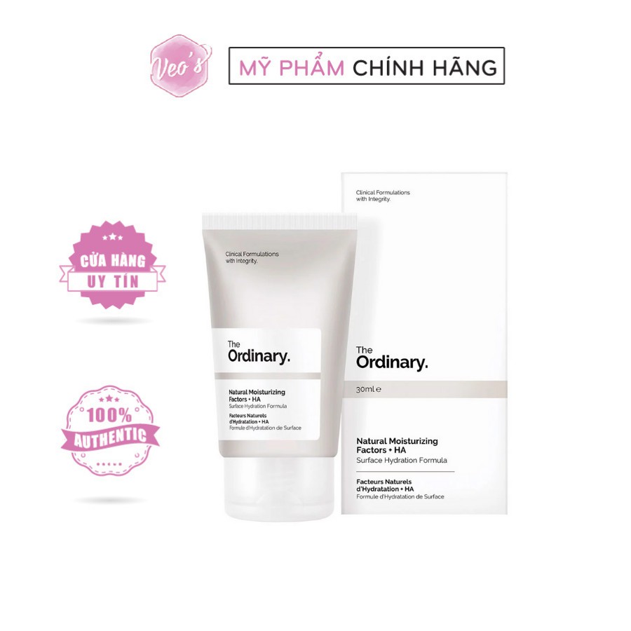 Kem dưỡng ẩm The Ordinary Natural Moisturizing Factors + HA