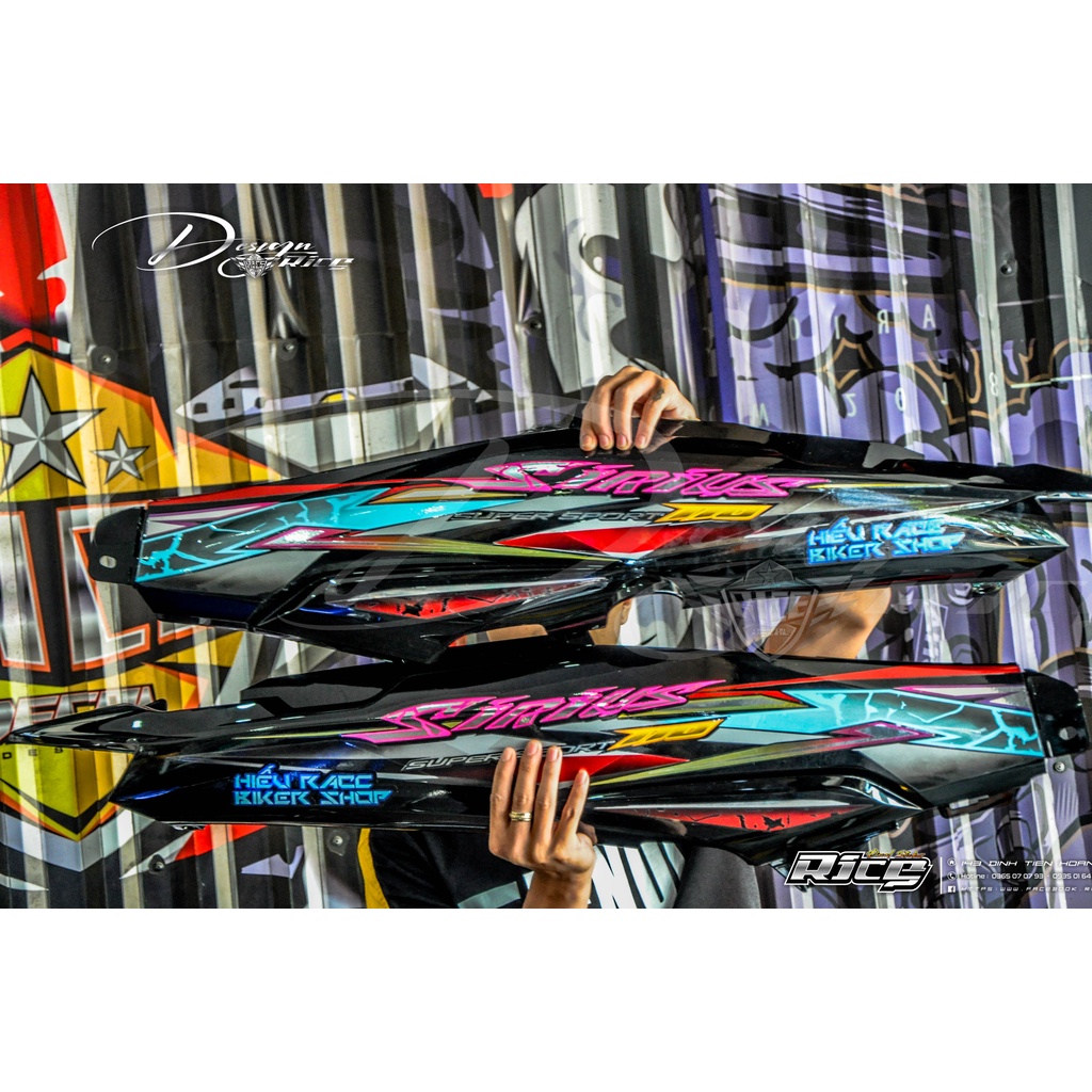 Tem Sirius Full đen Rạng Nứt tia Sét