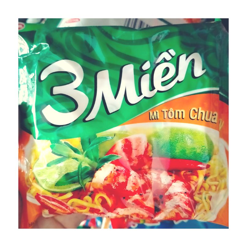 Thùng 30 gói mì ăn liền 3 miền 65 g