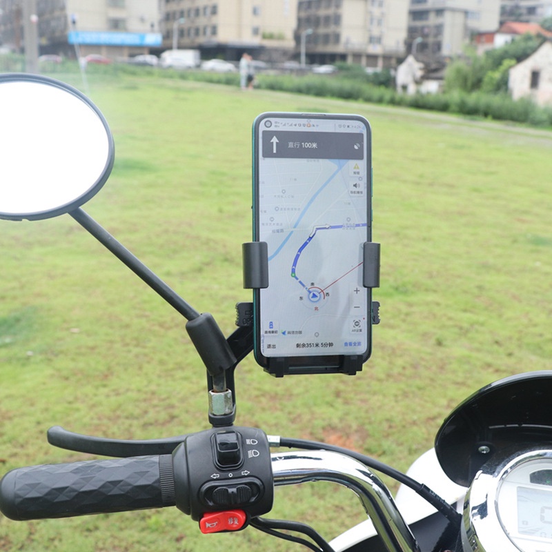 Giá đỡ điện thoại Hấp thụ sốc tốt Mang mạnh mẽ ‑ Giá đỡ thiết kế đơn giản chống chịu cho xe đạp leo núi