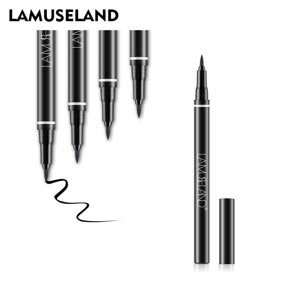 Bút kẻ mắt LAMUSELAND 1.5g chống nước lâu trôi màu đen chất lượng cao | BigBuy360 - bigbuy360.vn