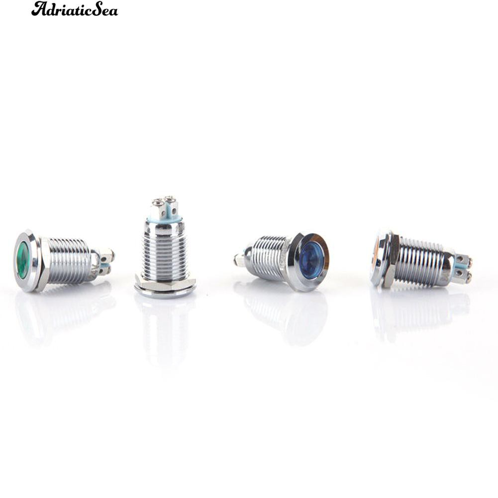 Đèn báo tín hiệu mini 12mm 6/12/24/220V