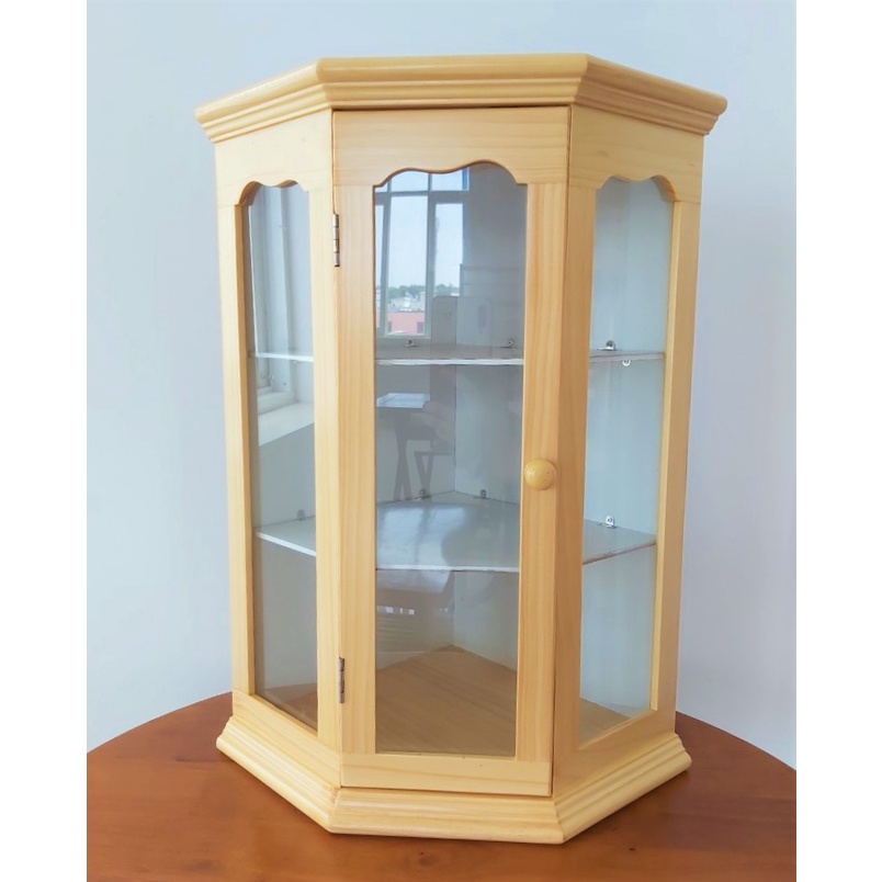 Tủ Thuốc Gỗ Nhiều Màu, Tủ Lưu Trữ Đồ Dùng Góc Tường Treo Tường - Hàng VN Xuất Khẩu