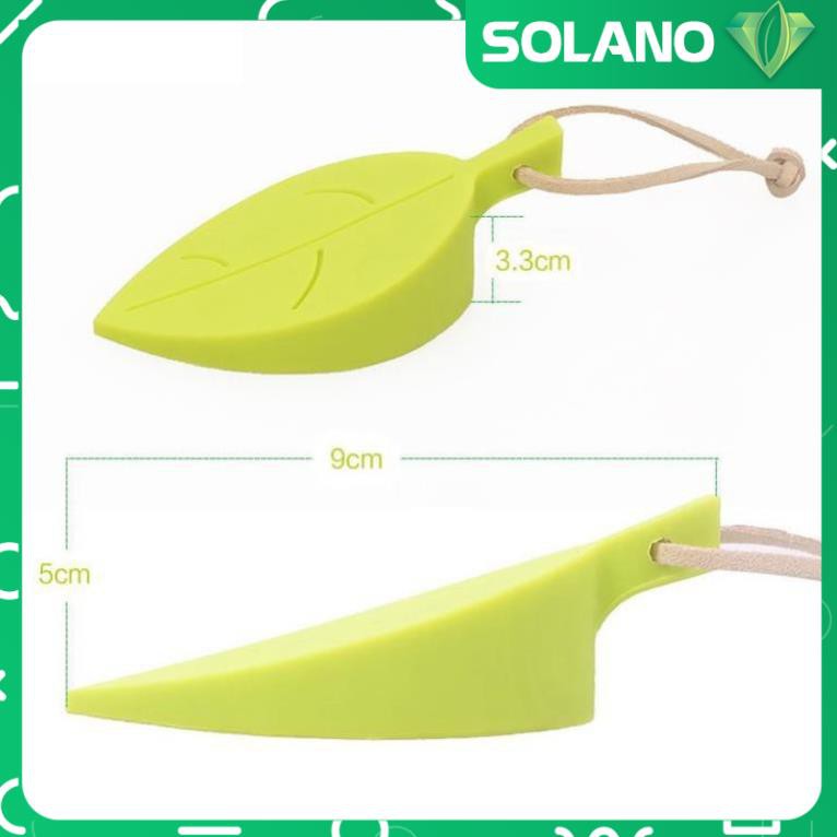 Miếng chắn khe cửa chống va đập SOLANO chặn cửa ra vào cửa sổ chống ồn đa năng hình lá HG-001183