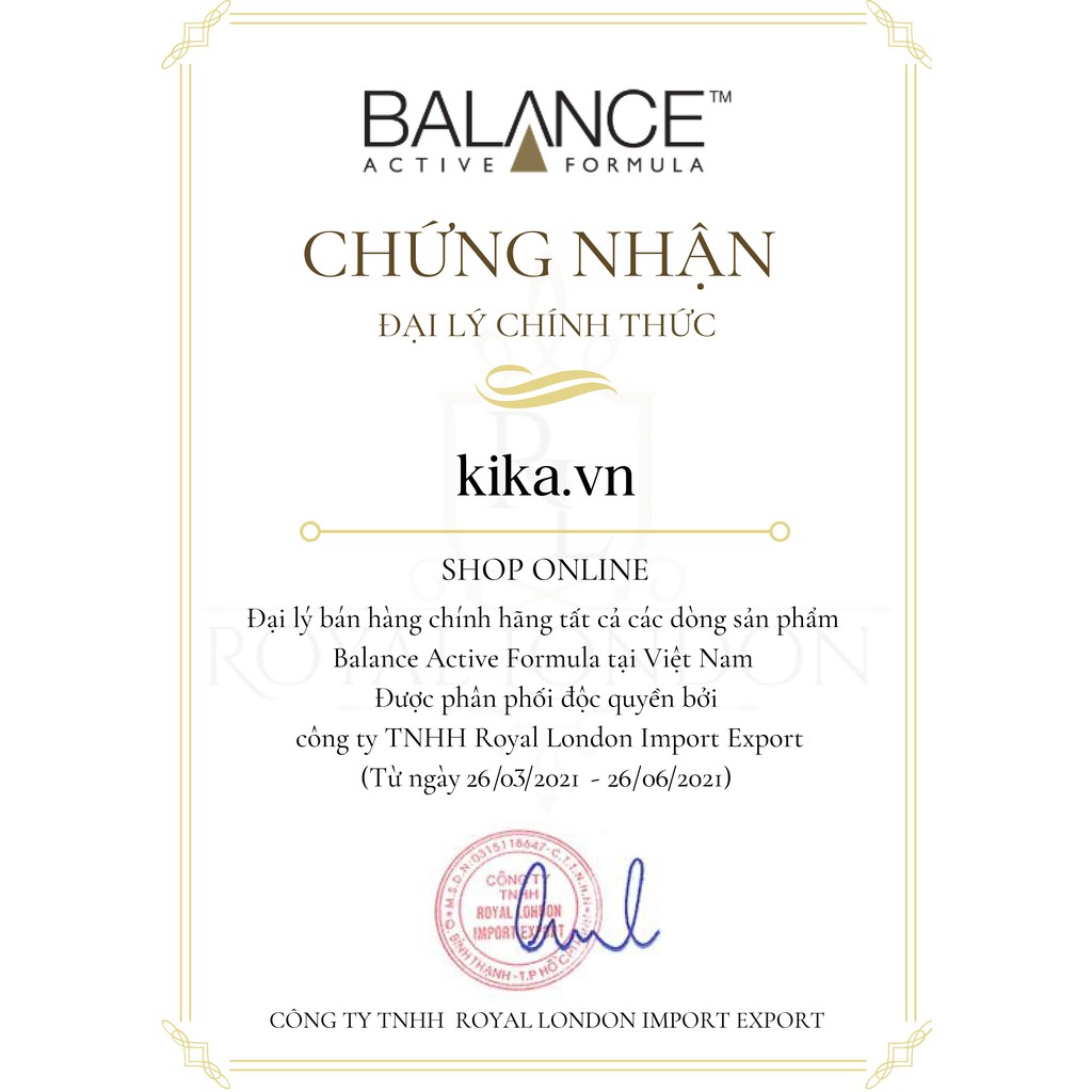 Tinh Chất Làm Sáng Da BALANCE Vitamin C Brightening Serum Chính Hãng