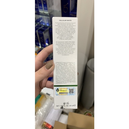 ✅Công Ty - Tinh chất trắng da, mờ nám REJUVE INTERACTIVE CELLULAR WHITE 50 mL