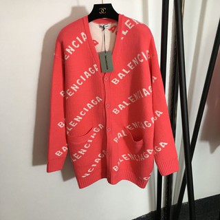 Khoác len dáng dài Balenciaga