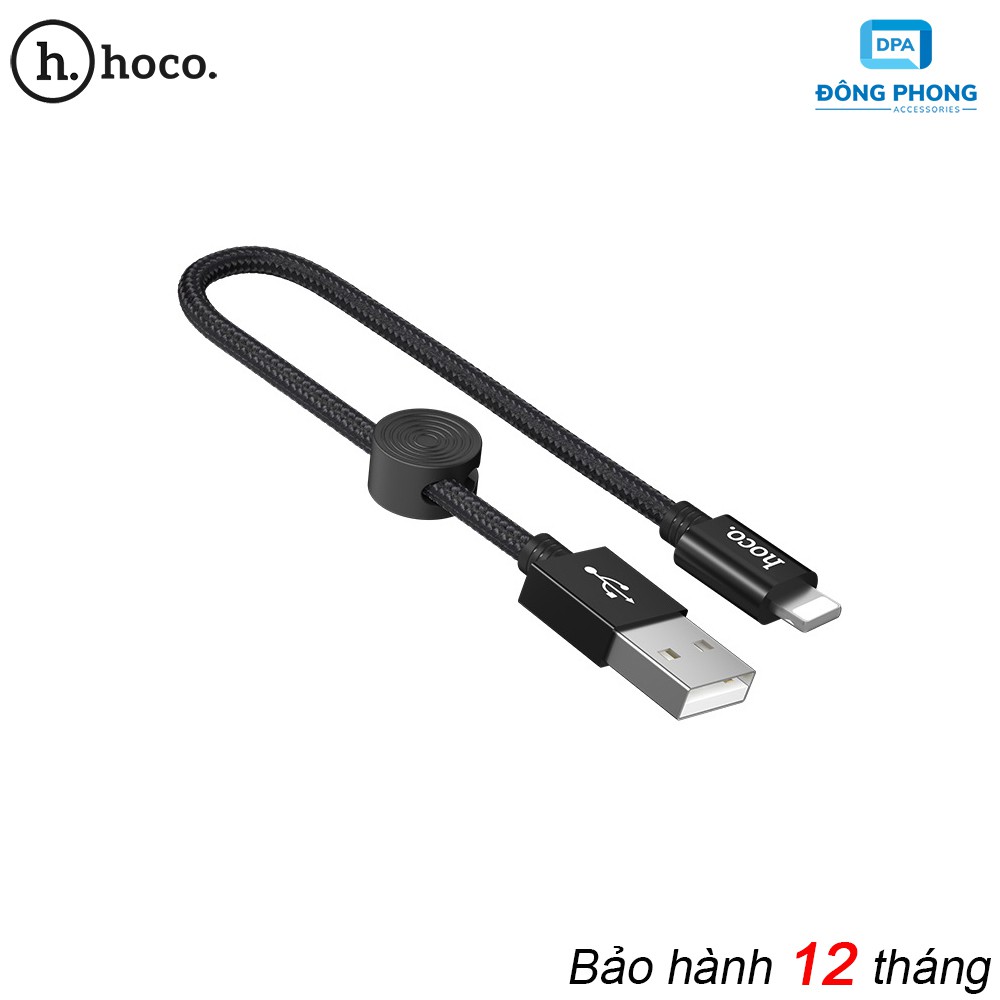 Cáp Ngắn Hoco X35 Sạc Nhanh iPhone, iPad