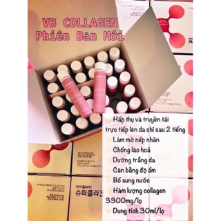 Full hộp30 ống VB collagen dưỡng đẹp da, chống lão hoá