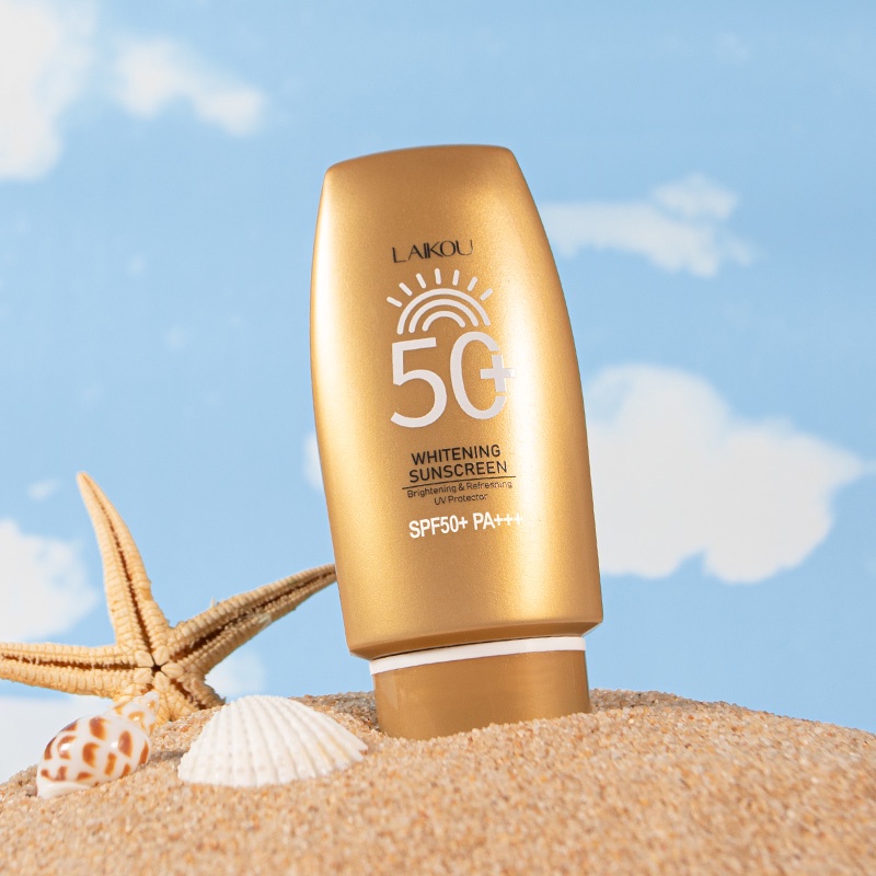 Kem Chống Nắng LAIKOU SPF50 + PA + + + UVA UVB Làm Sáng Da 50g