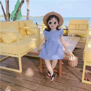 Váy thắt nơ kute cho bé gái