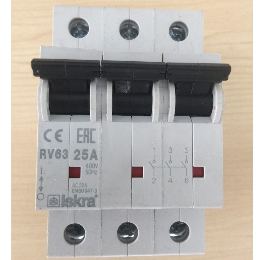 MCB 3P 25A_RV63-25A