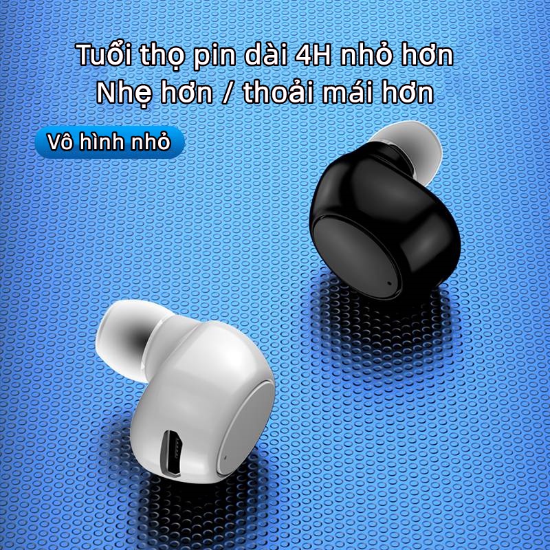Tai nghe không dây X6 mini kết nối Bluetooth 5.0 có mic
