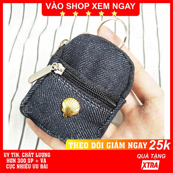 Móc khóa hình ba lô  FREESHIP  Móc khóa hình ba lô nhỏ gọn đựng tiền ✓Nhỏ gọn ✓Độc Đáo ✓Balô - Phát Huy Hoàng