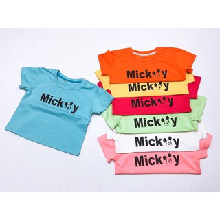 Áo thun bé gái size đại / Áo croptop bé gái size đại