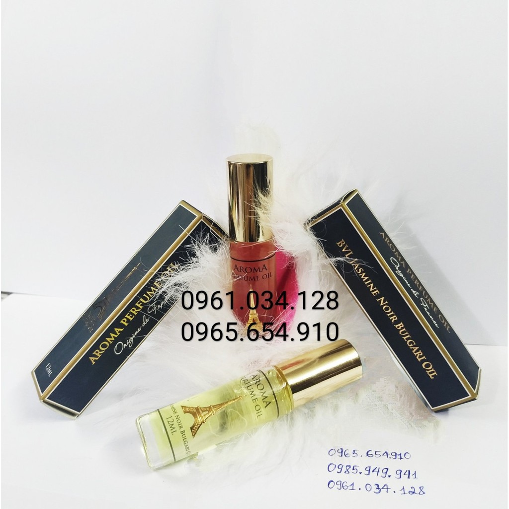 BVL JASMIN NOIR cho nữ tinh dầu lăn mini 12ml - JASMINE NOIR BULGARI OIL