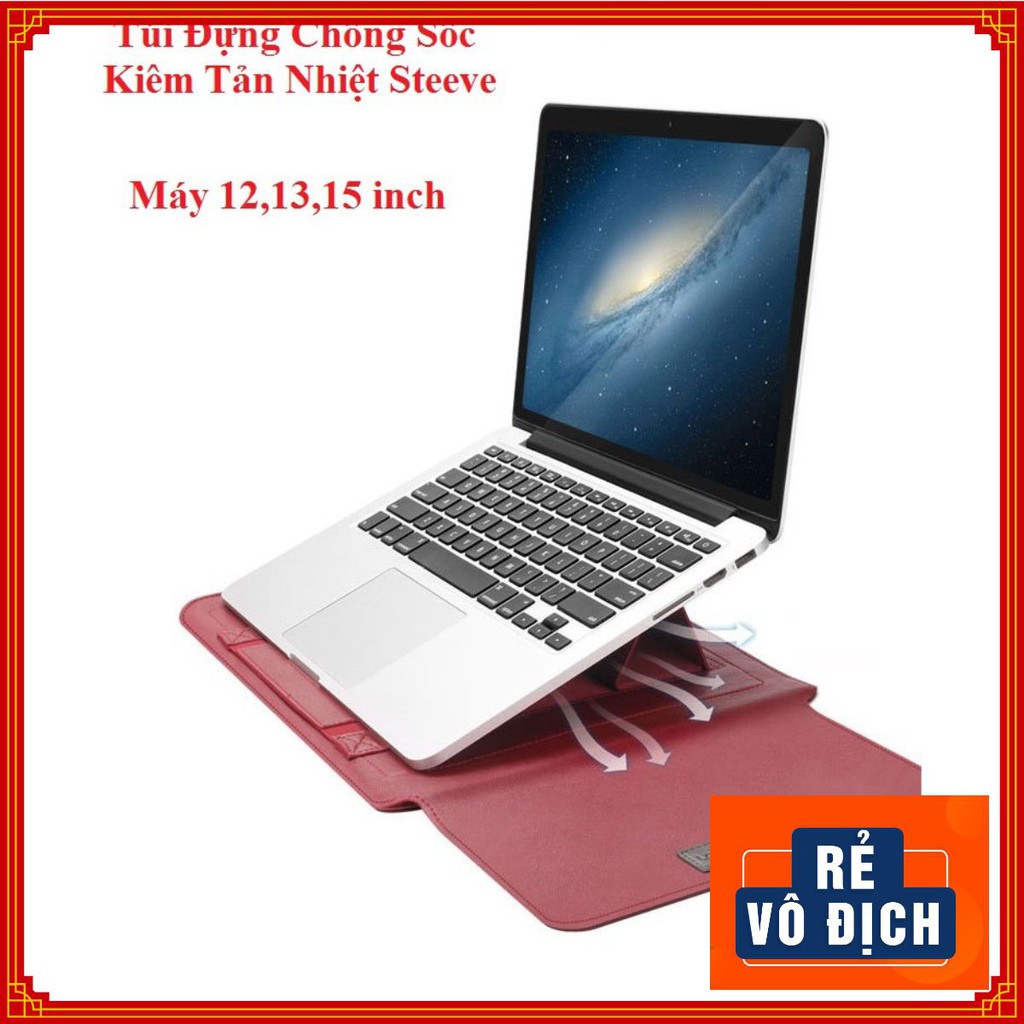 ❤️ Túi Đựng Chống Sốc Kiêm Tản Nhiệt Sleeve Cho Laptop, Macbook, iPad Đa Năng Cho Máy 12,13,15 inch