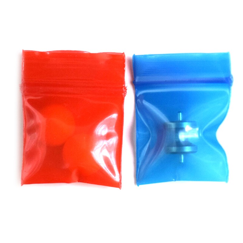 Set 100 túi nhựa JETTING màu sắc trong suốt đựng đồ tiện dụng 8ml