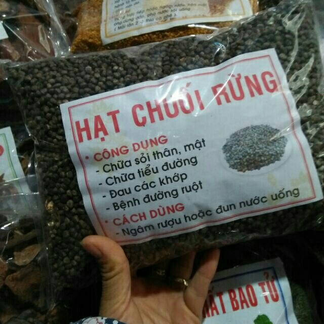 1kg hạt chuối rừng