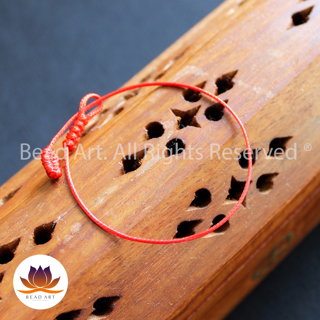 Vòng Tay Thắt Dây  Đỏ Handmade , Vòng Tay Phong Thuỷ S50