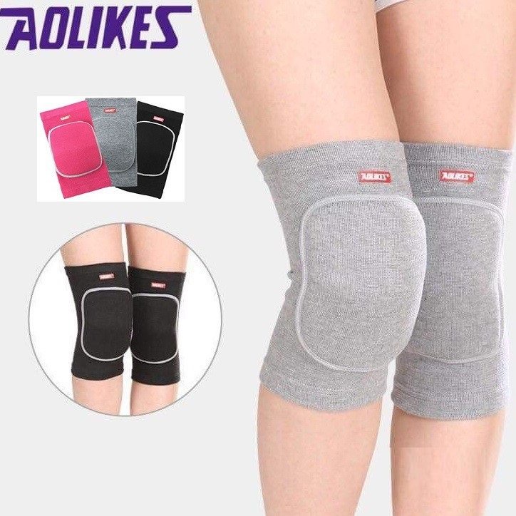 Bảo Vệ Đầu Gối 02, Bó Gối Tập Gym Yoga Có Đệm Mút Aolikes