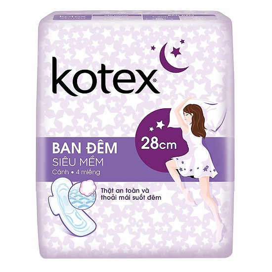 Băng Vệ Sinh Kotex Ban Đêm 35cm