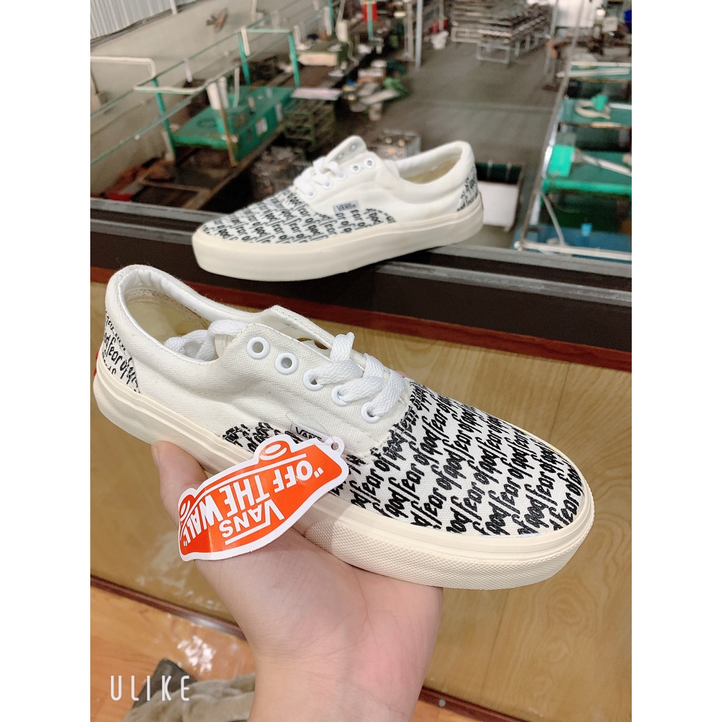 Giày thể thao nam nữ vans fog nền trắng hàng vnxk,giày snecker nam nữ full size 36-43 | BigBuy360 - bigbuy360.vn