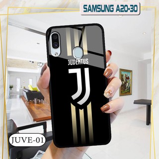 Ốp lưng kính 3D Samsung A20/ A30 hình đội bóng