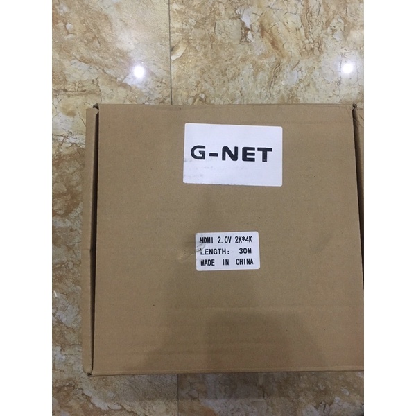 Cáp HDMI GNET 30m chuẩn 2.0 2kx4k