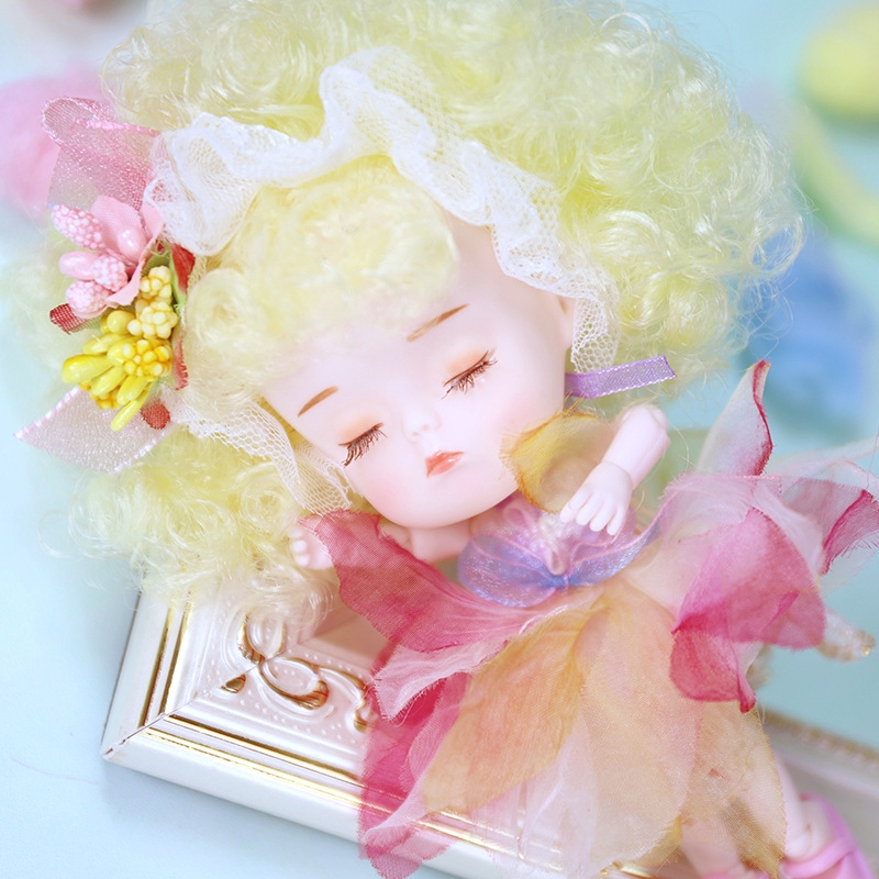 Mô hình búp bê Barbie Fairy Series BJD 14cm dễ thương