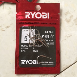 Lưỡi câu cá Ryobi nhật bản x5