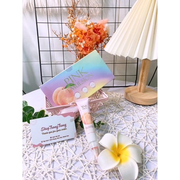 KEM DƯỠNG MÁ HỒNG - PINK EMULSION