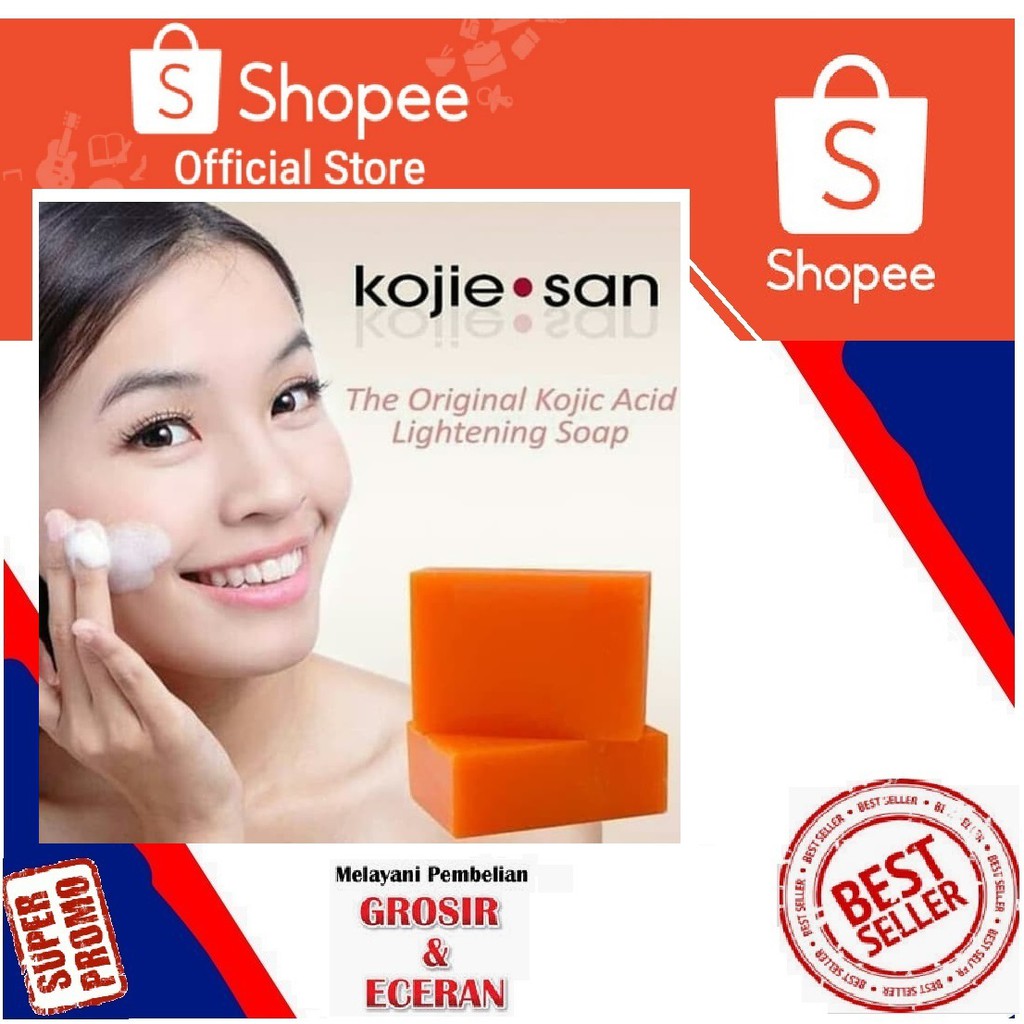 (hàng Mới Về) Xà Phòng Kojie San 65gr Kojic Acid 65gr