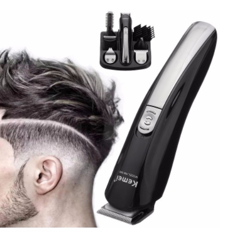 Tông đơ Kemei KM- 600 cao cấp 11 in 1+ Kèm nhiều quà tặng