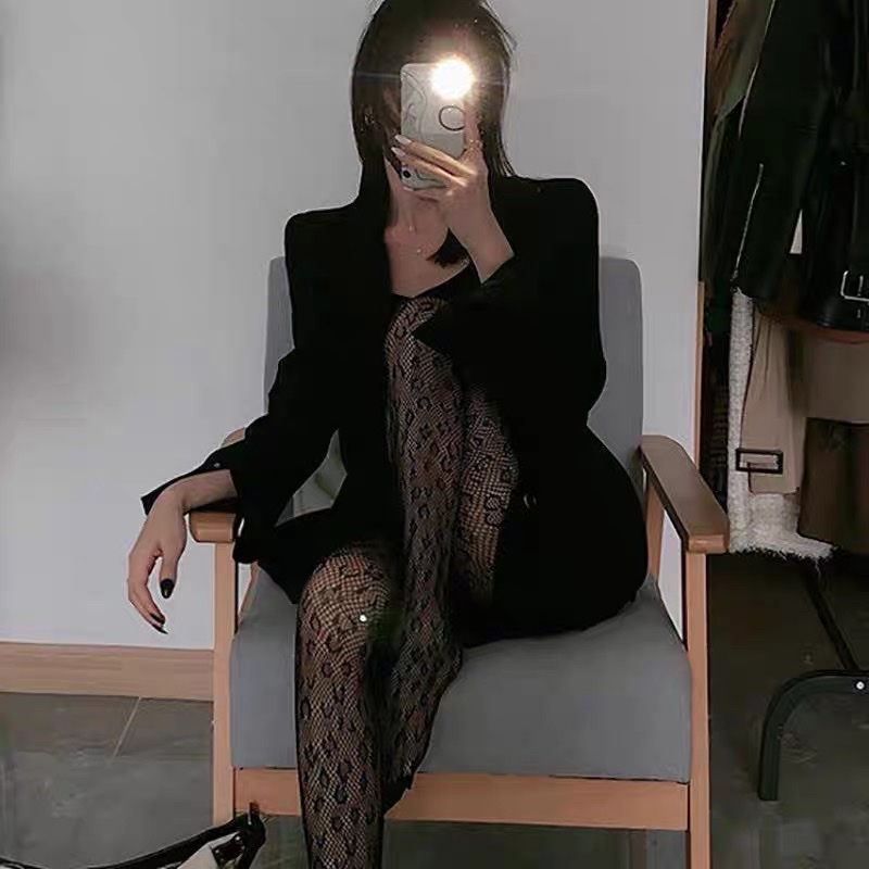 Quần Tất Vớ Ren Mỏng Mịn Họa Tiết Beo Sexy, Cá Tính - Vani Store [TAT00115]