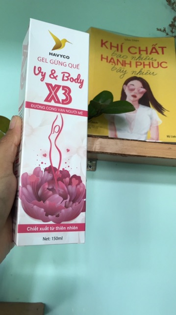 Kem Tan Mỡ Gell massage Tan Mỡ Bụng Body Phụ Nữ sau sinh X3 Vy & Body