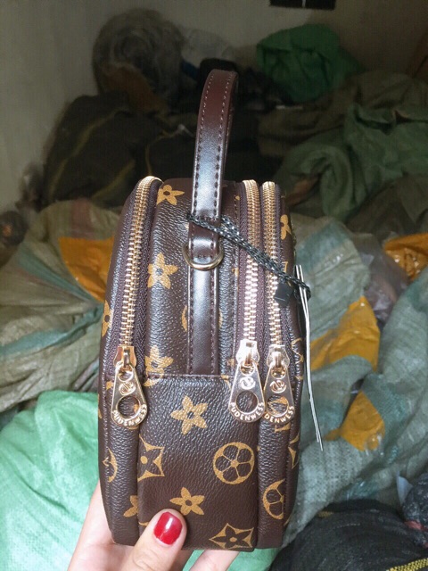 Túi đeo chéo con ong 🐝🐝🐝 hoa nâu