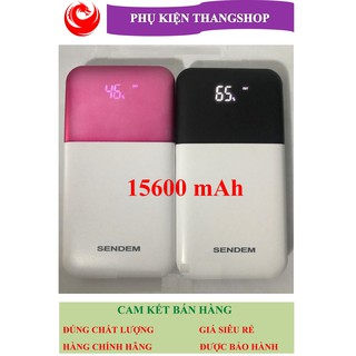 Sạc dự phòng 15600 mah sendem p68 - hàng cao cấp