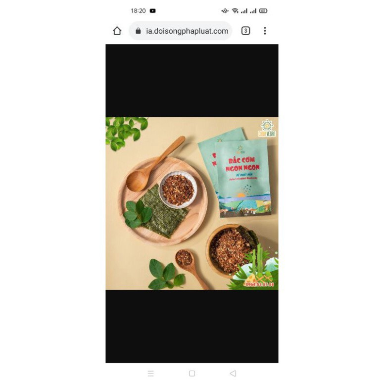 COmBo Rắc cơm ngon ngon và muối vừng thập mĩ vị 50g | Thế Giới Skin Care