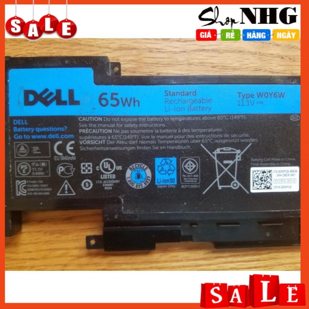 ⚡ Pin laptop Dell L52 XPS 15-L521X W0Y6W 9F233 3NPC0 Zin