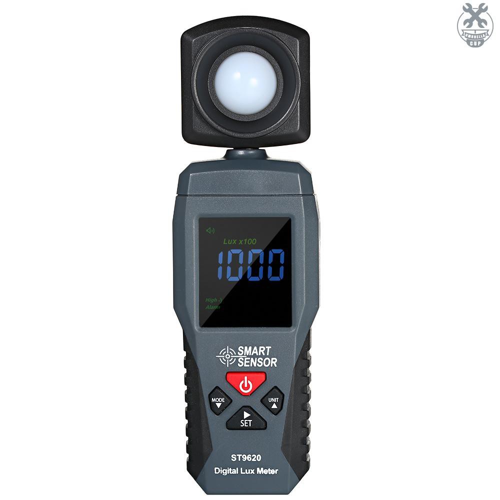 【umbr】SMART SENSOR Digital Lux Meter LCD Display Handheld Illuminometer Luminometer Photometer Luxmeter Light Meter 1-20