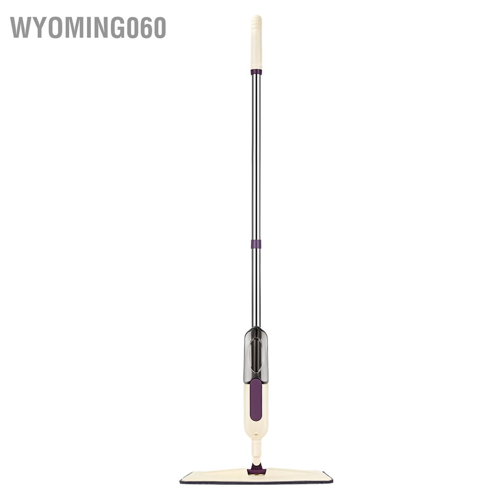 [Hàng Sẵn] Cây Lau Nhà Phun Nước 98cm Trọng Lượng Nhẹ Kèm Bình Chứa Nước 400ml【Wyoming060】