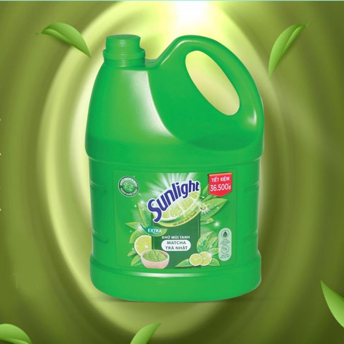 Nước rửa chén Sunlight can 3,8kg