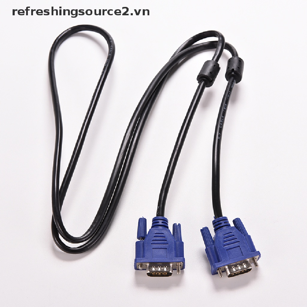 Dây cáp mở rộng 15 PIN 5/10 FT SVGA VGA M/M Male sang Male cho màn hình PC TVref2 | BigBuy360 - bigbuy360.vn